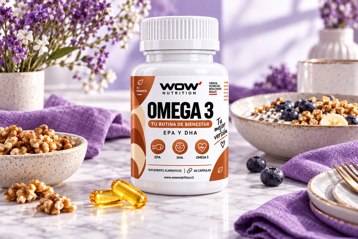 WOW Omega 3: qué mirar antes de elegir tu frasco · frascos WOW Nutrition