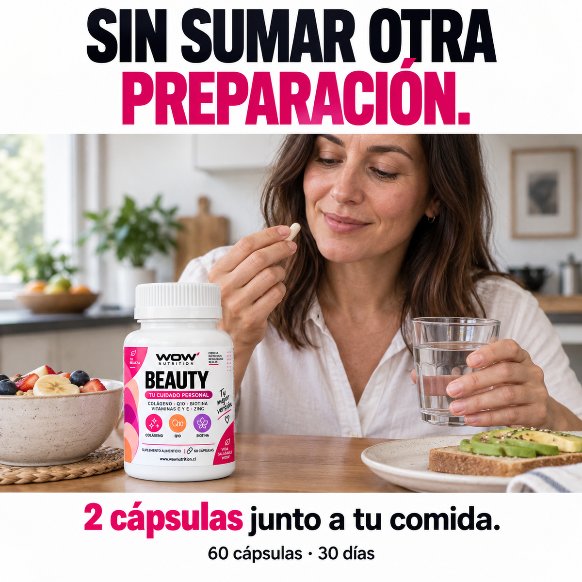 Beauty: Sin sumar otra preparación.