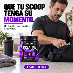 WOW creatine-maqui · Modo de uso