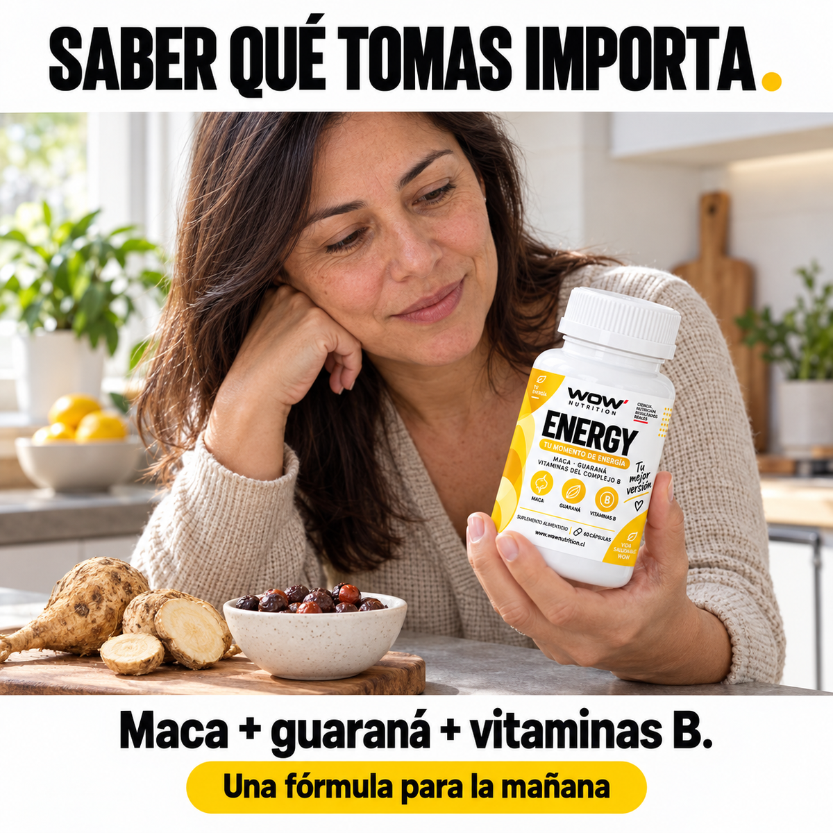 WOW energy · Ingredientes