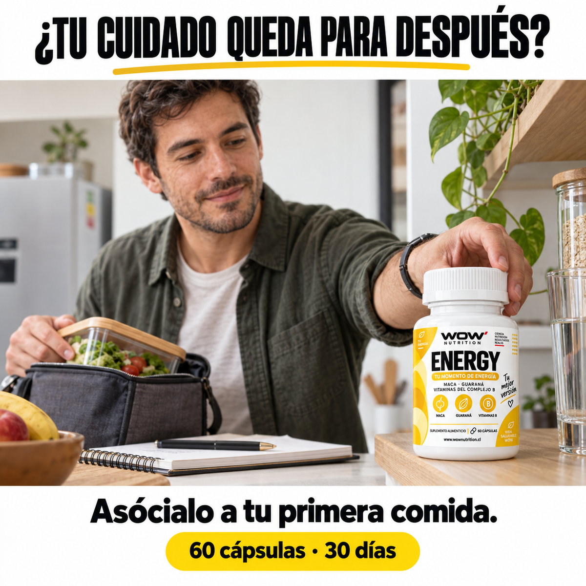 Energy: Que la prisa no decida por ti.