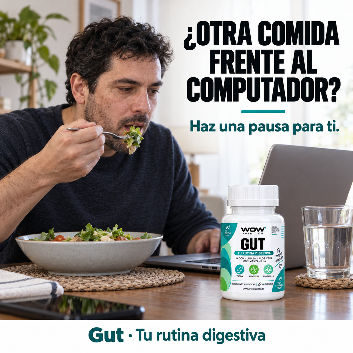 Gut: ¿Otra comida frente al computador?