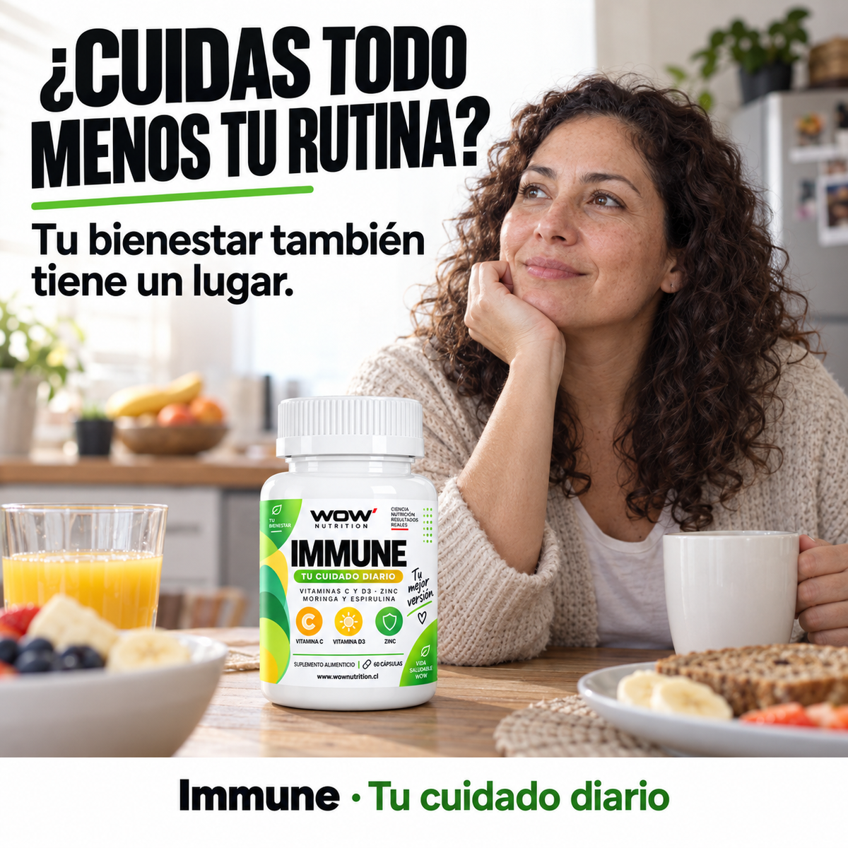 Immune: ¿Cuidas todo menos tu rutina?