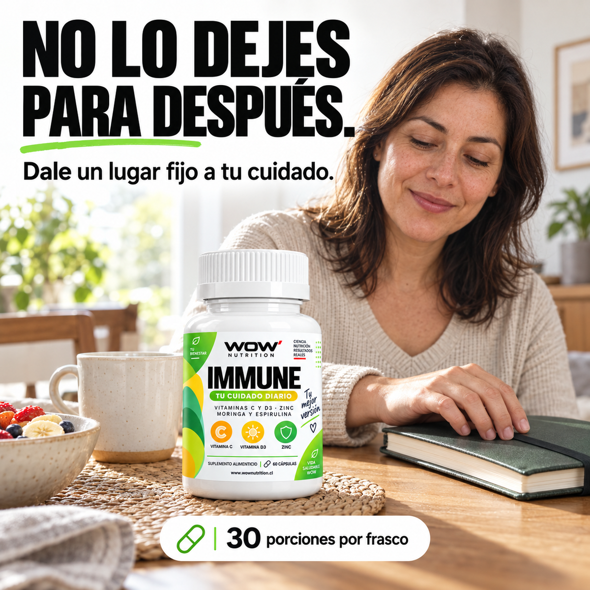 Immune: No lo dejes para cuando tengas tiempo.