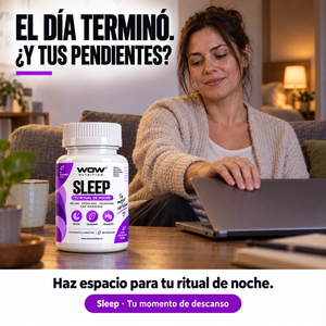 WOW sleep · Fórmula, porción y presentación